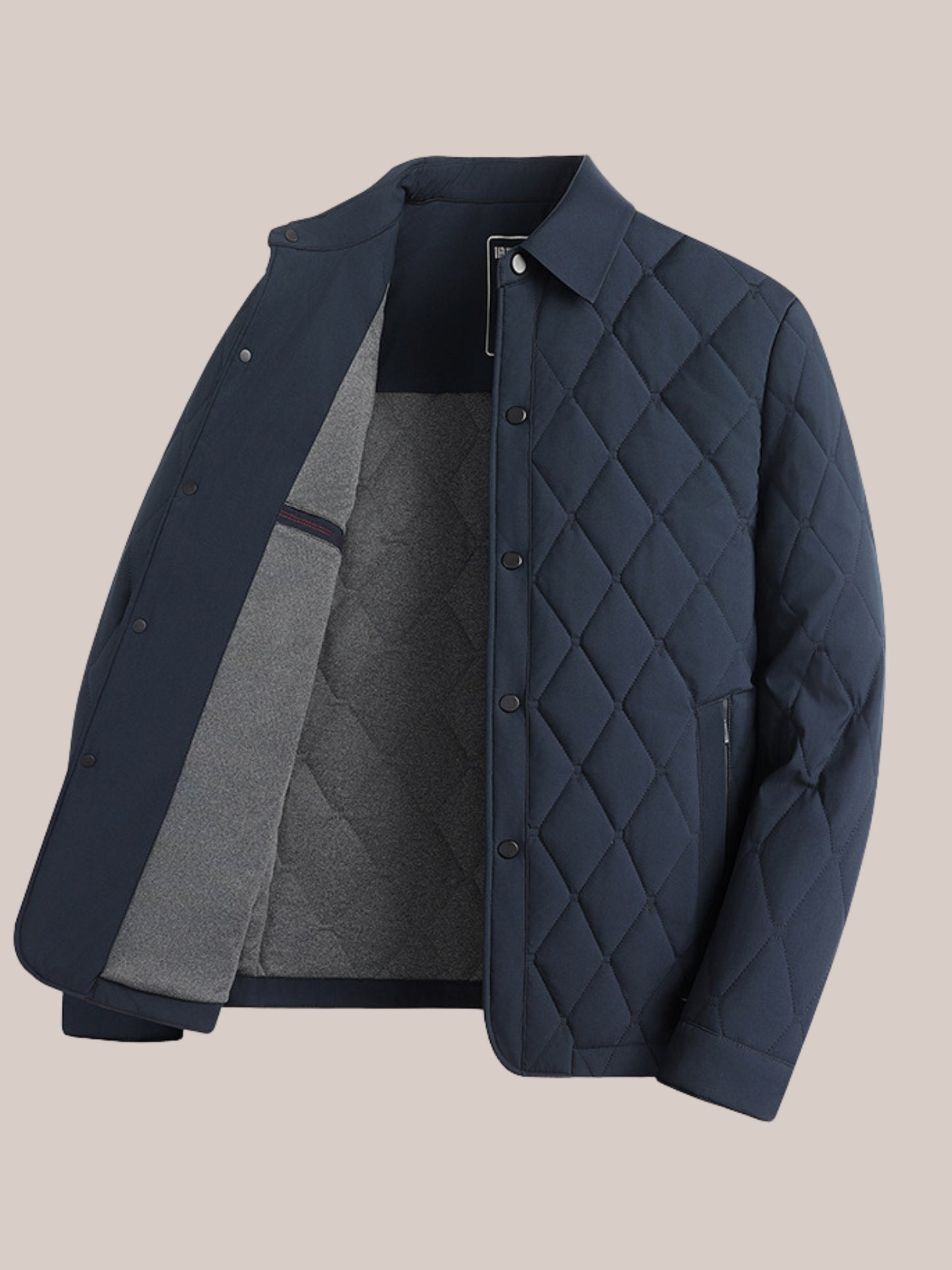 Heren Gewatteerde Ruitjack | Modern & Tijdloos