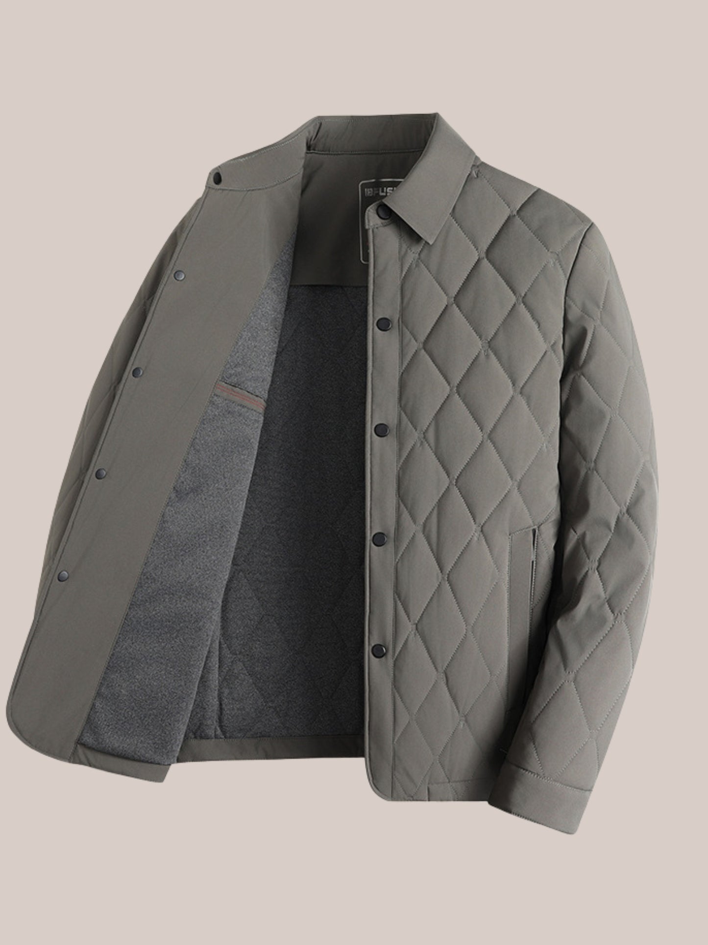 Heren Gewatteerde Ruitjack | Modern & Tijdloos