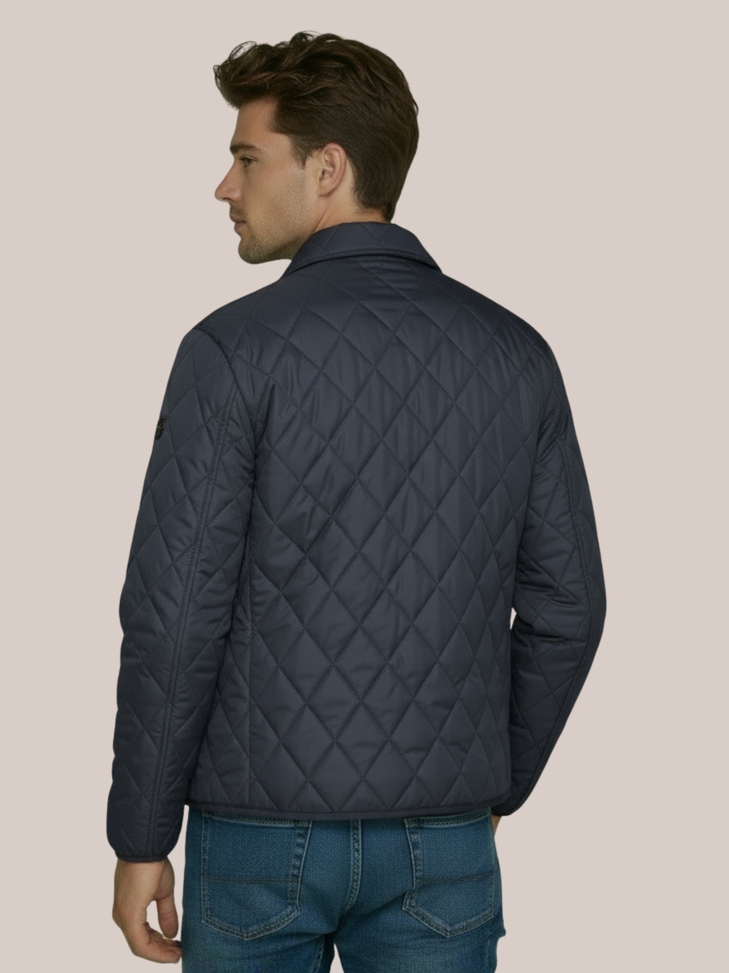 Heren Gewatteerde Ruitjack | Modern & Tijdloos