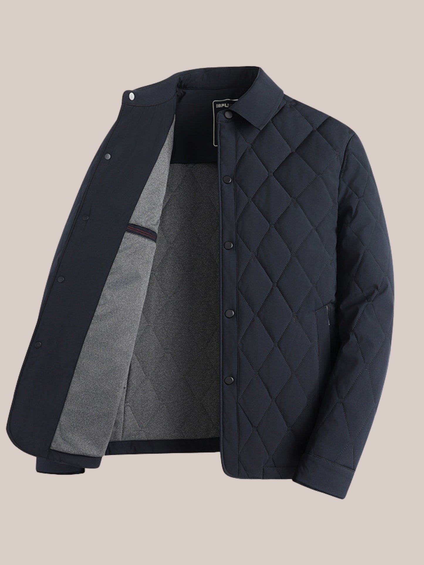 Heren Gewatteerde Ruitjack | Modern & Tijdloos