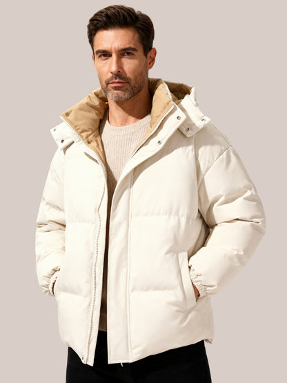 Heren Winterjas met Capuchon | Waterafstotend & Tijdloos