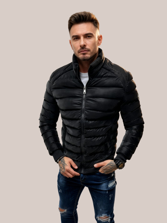 Heren Slim Fit Steppjack | Modern & Warm