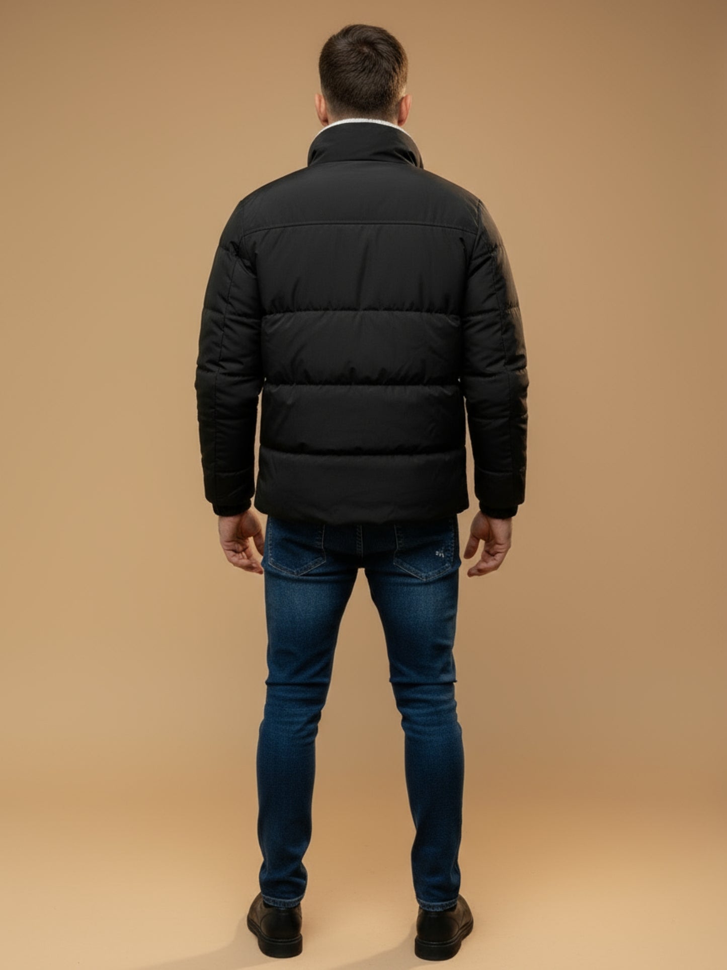 Lichte Gewatteerde Winter Pufferjas met extra Warmte