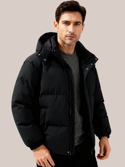 Heren Winterjas met Capuchon | Waterafstotend & Tijdloos