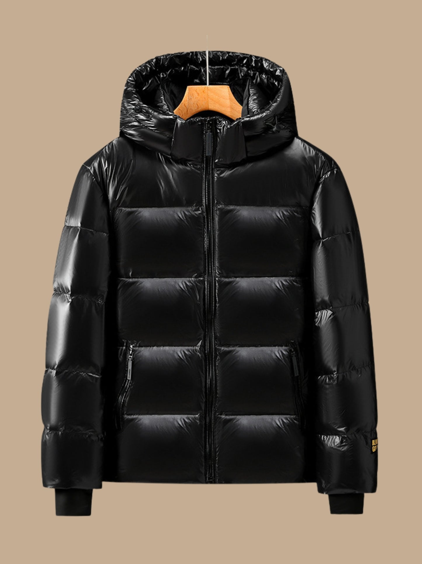 Donzen Pufferjas met Kap luxe Warmte