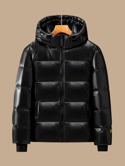 Donzen Pufferjas met Kap luxe Warmte