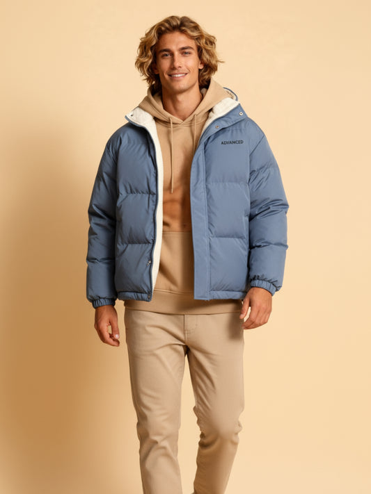 Fleecegevoerde Pufferjas warm en modern