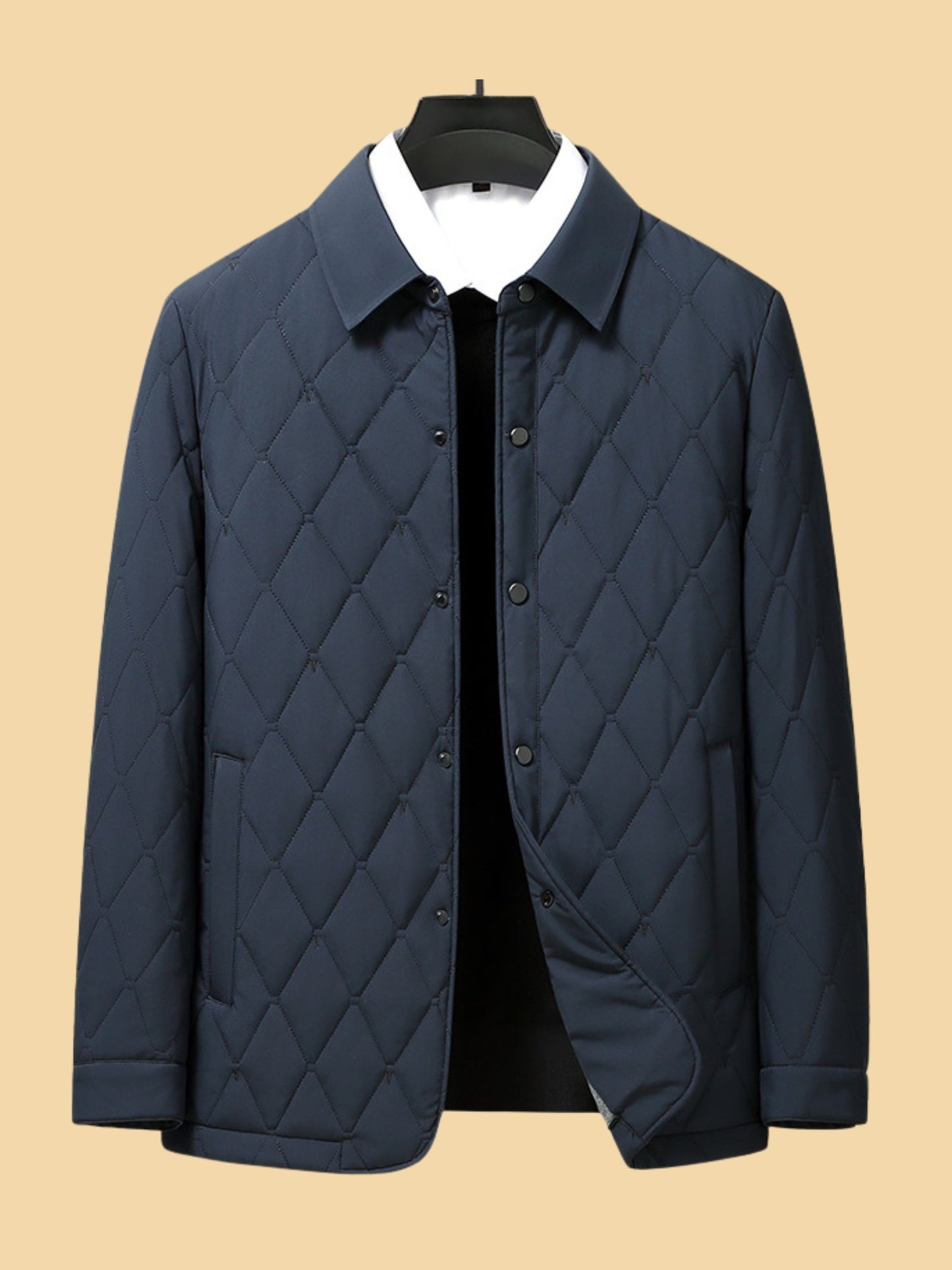 Klassieke Gewatteerde Jas tijdloos en Lichtgewicht