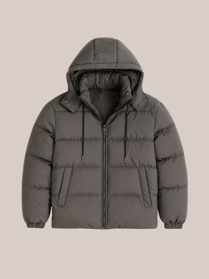 Heren Winterjas met Capuchon | Compact & Warm Design