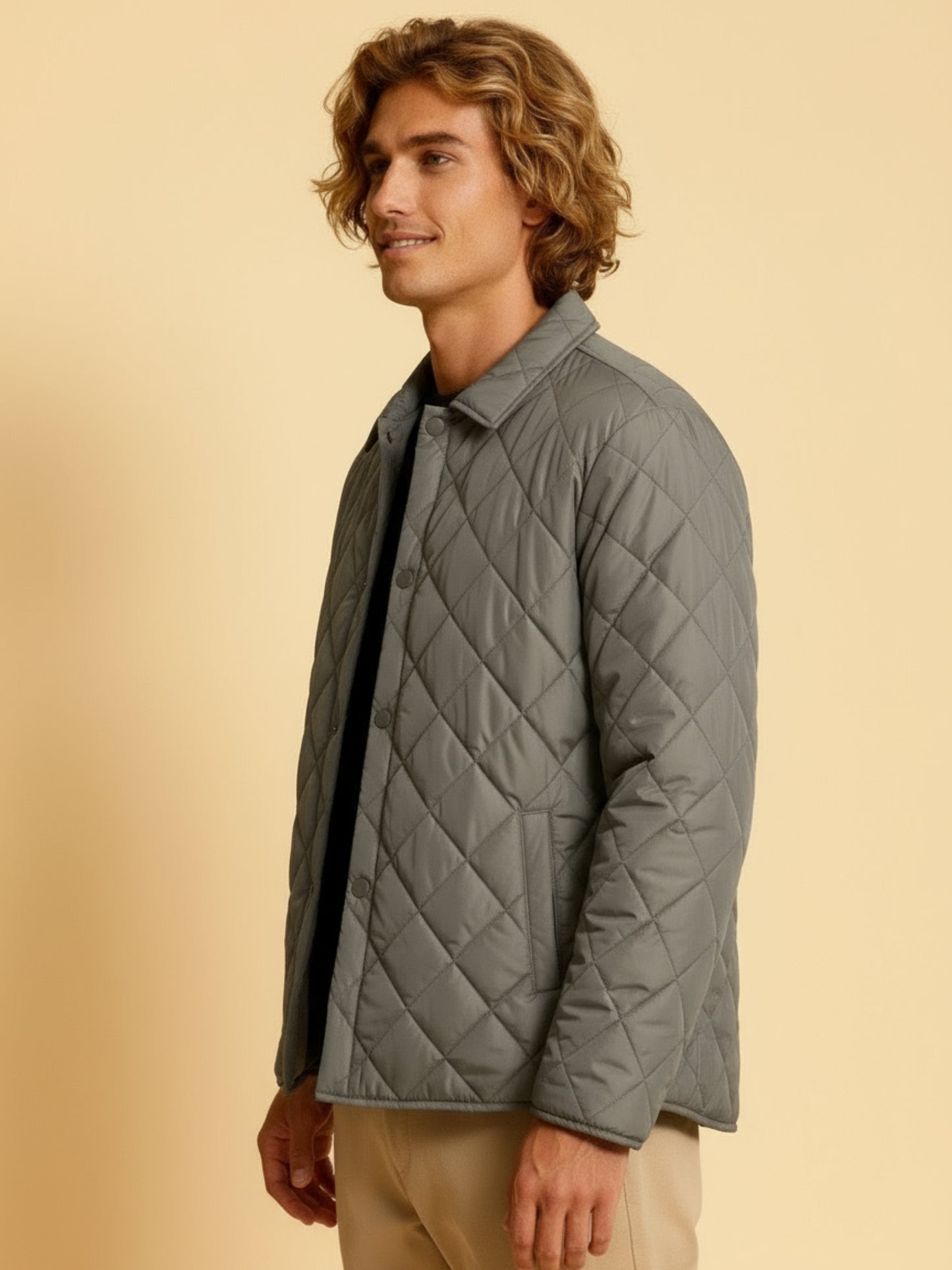 Klassieke Gewatteerde Jas tijdloos en Lichtgewicht