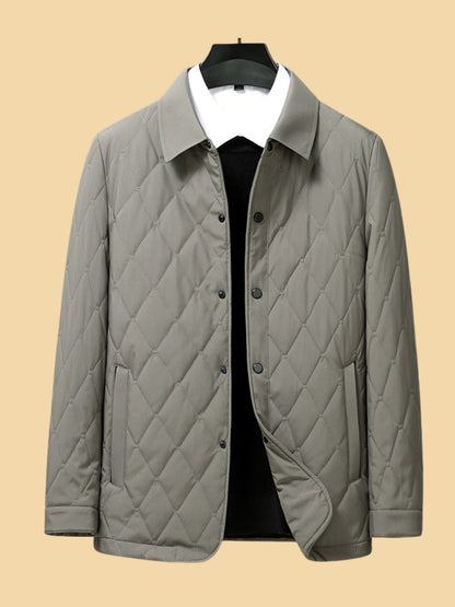 Klassieke Gewatteerde Jas tijdloos en Lichtgewicht