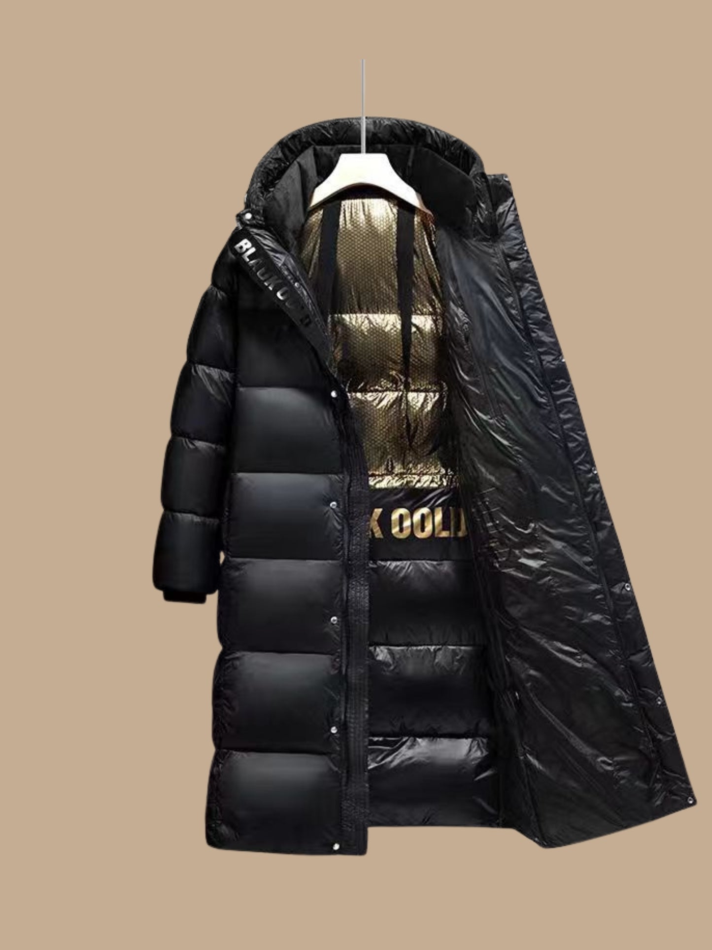 Donzen Pufferjas met Kap luxe Warmte