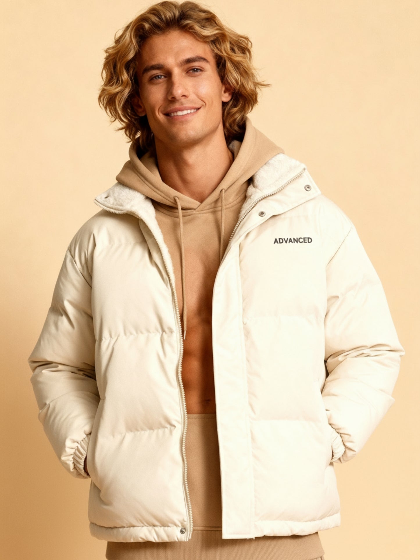 Fleecegevoerde Pufferjas warm en modern