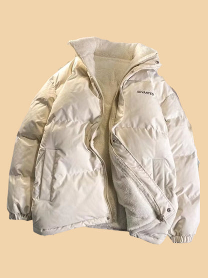 Fleecegevoerde Pufferjas warm en modern