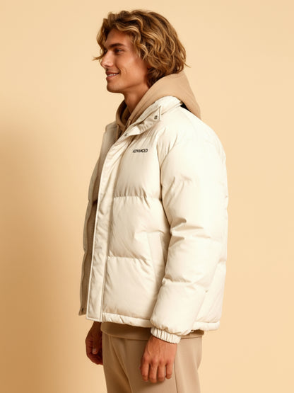 Fleecegevoerde Pufferjas warm en modern