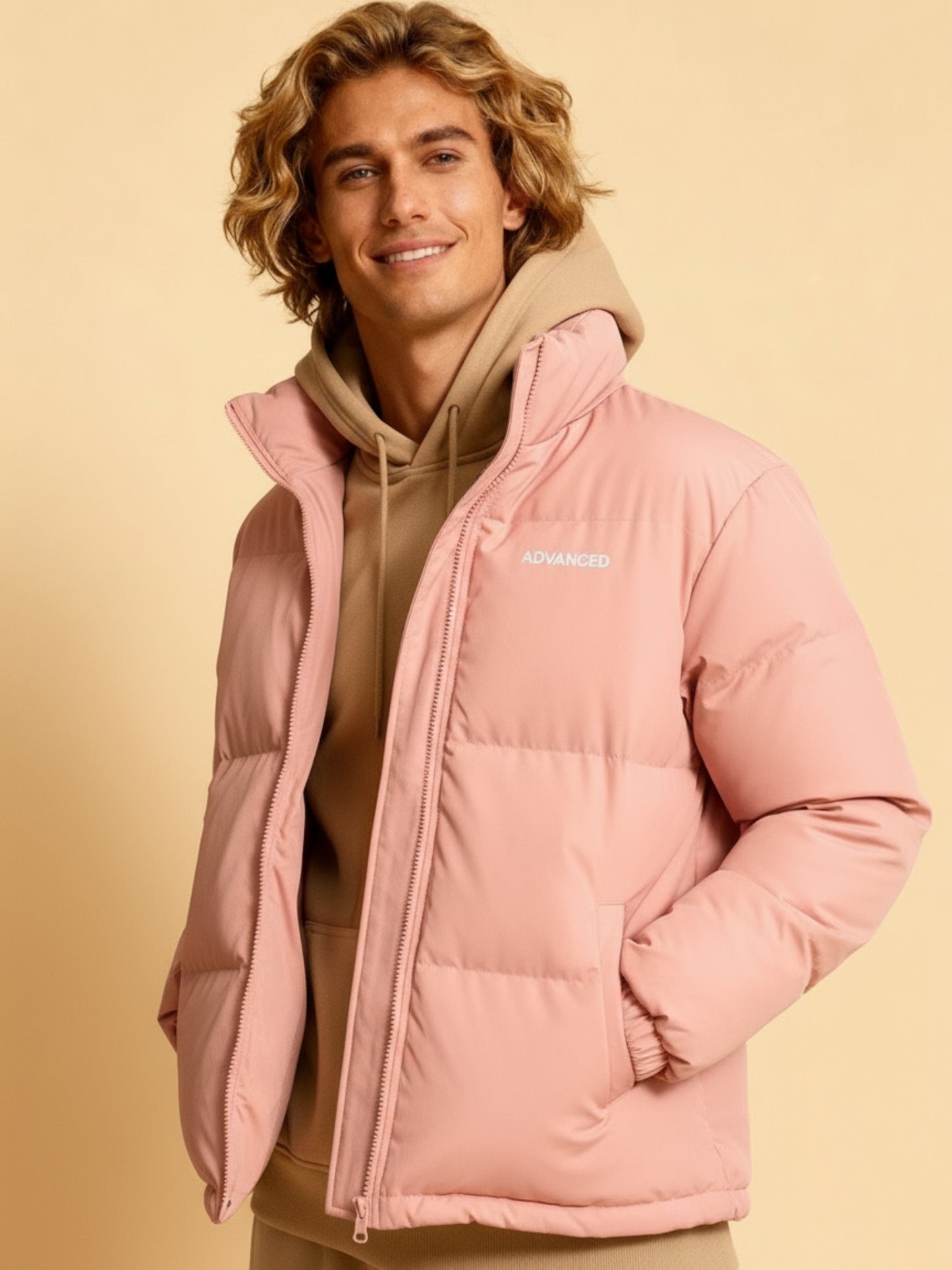 Fleecegevoerde Pufferjas warm en modern