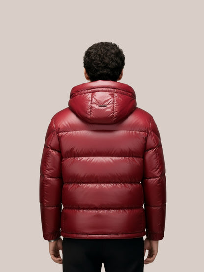 Heren Donzen Pufferjas met Capuchon | Ultieme Warmte & Stijl