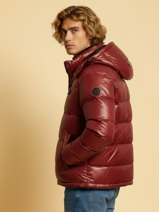 Donzen Winterjas met Kap comfortabel en Licht