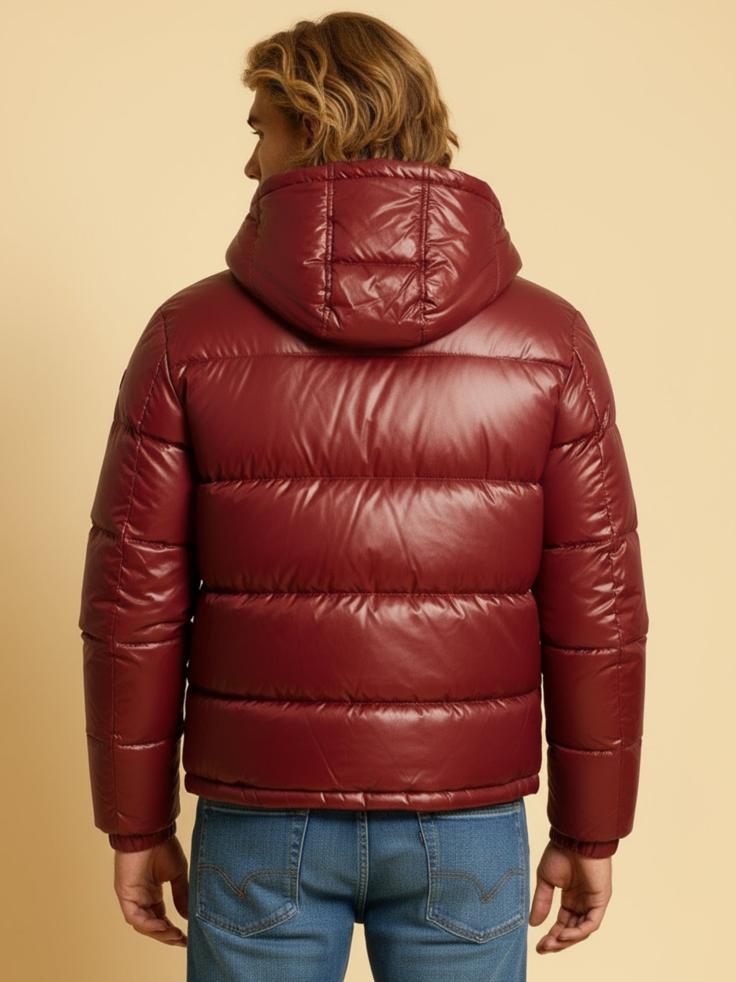 Donzen Winterjas met Kap comfortabel en Licht