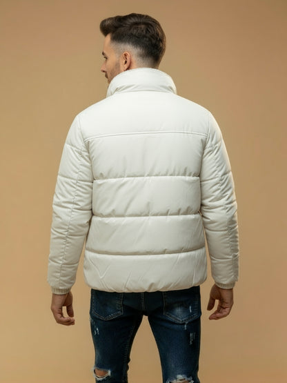 Lichte Gewatteerde Winter Pufferjas met extra Warmte